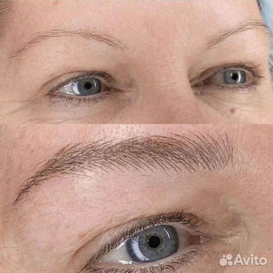 Микроблейдинг бровей