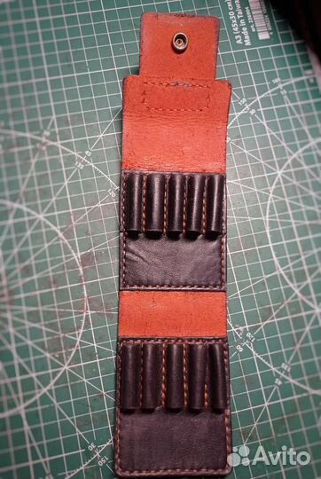 Патронташ кожанный