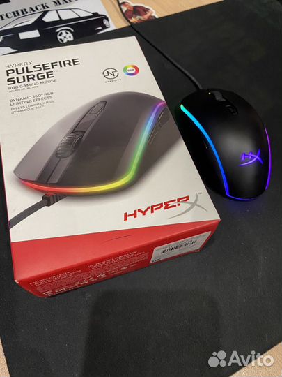Игровая мышь Hyperx pulsefire surge RGB
