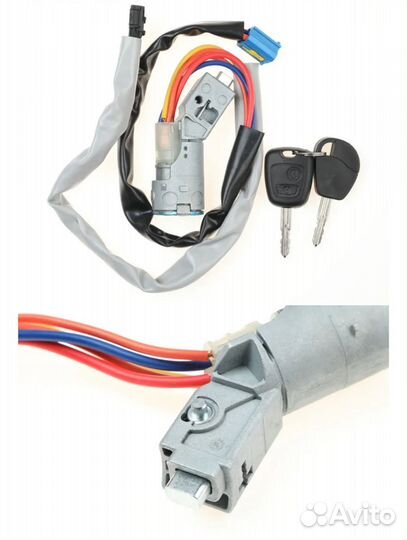Личинка замка зажигания Citroen Peugeot Fiat