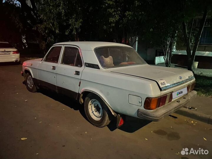 ГАЗ 31029 Волга 2.4 МТ, 1995, 99 750 км