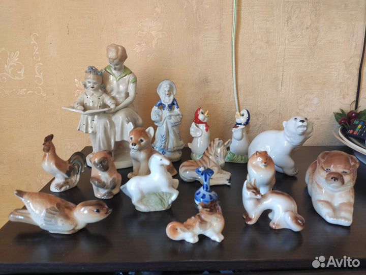 Фарфоровые статуэтки лфз