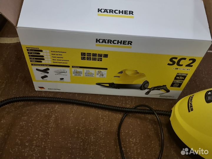 Пароочиститель karcher sc 2