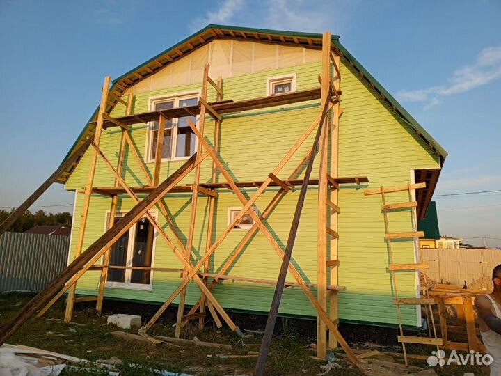Обшивка домов сайдингом и панелями утепление