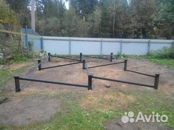 Монтаж винтовых свай / Сваи под ключ