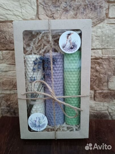 Свечи (подарочный набор)