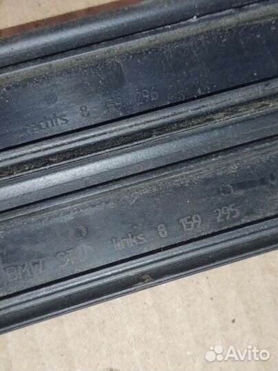 Молдинги дверей без хрома bmw e39