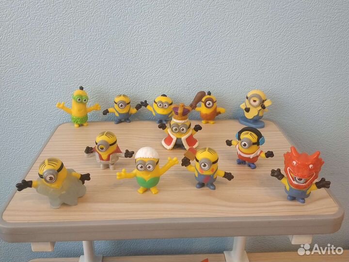 Игрушки из Макдональдс(Миньоны,Бурундуки,Тролли)