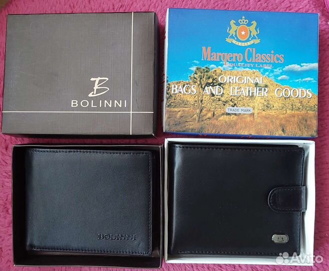 Кошельки натур., новые, Перчатки кожаные новые