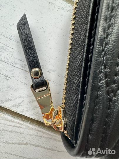 Кошелёк Miu Miu черный