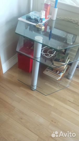 Стеклянная подставка/столик