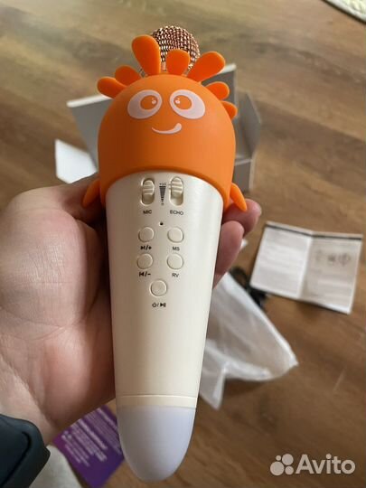 Караоке микрофон детский беспроводной