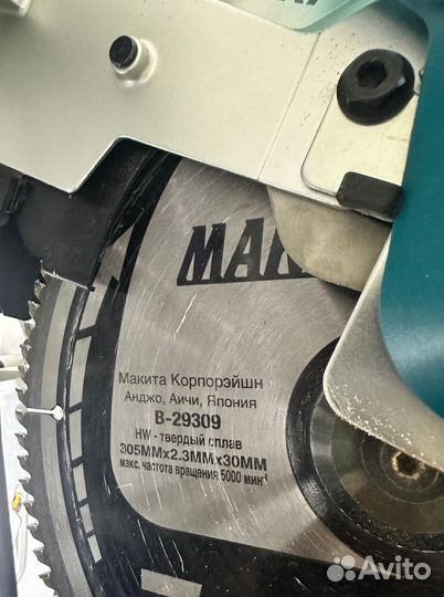 Торцовочная пила makita LS 1219