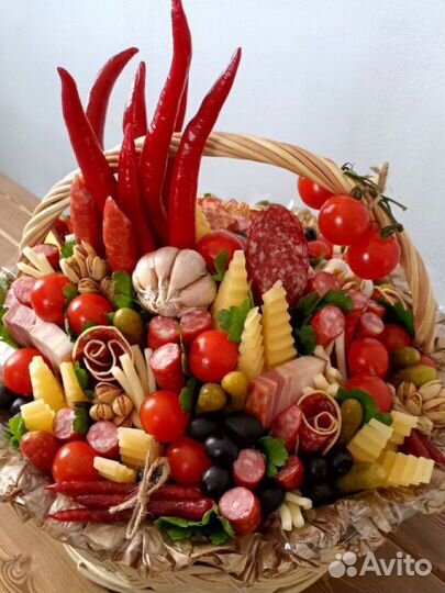 Мужские букеты съедобные