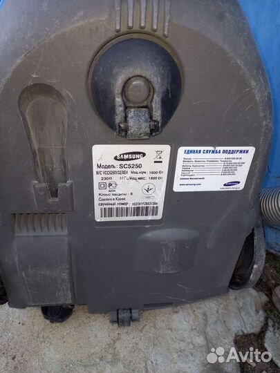 Пылесос Samsung на запчасти