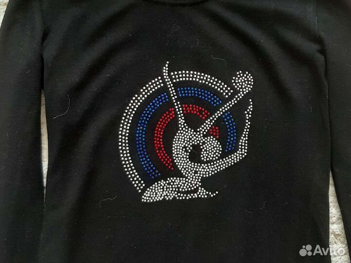 Лонгслив для художественной гимнастики 122-128