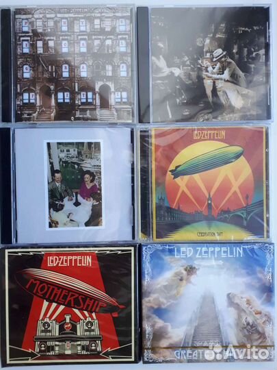 CD диски Led Zeppelin, Robert Plant