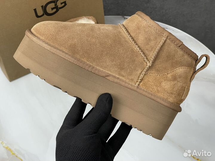 Ugg Classic Ultra Mini Platform Chestnut платформе