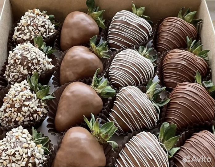 Клубника в Бельгийском шоколаде