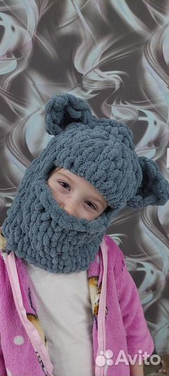 Балаклава вязаная