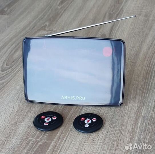 Табло вызова официанта руссифицировано и кнопки