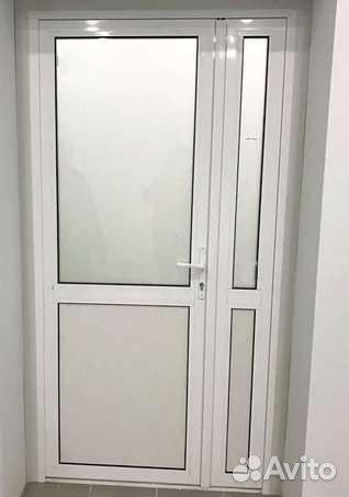 Дверь пластиковая пвх бу