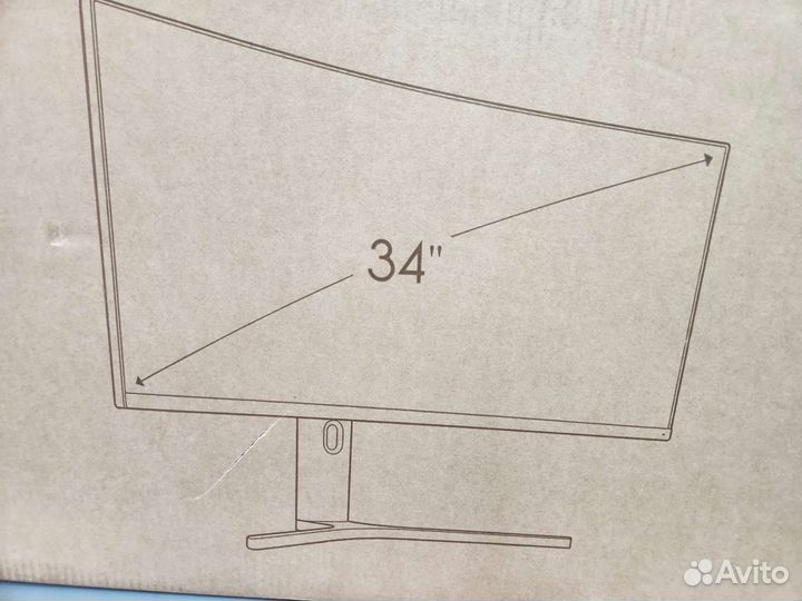 Монитор Игровой Xiaomi Mi Surface 34' 144HZ