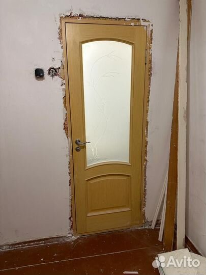 Двери с коробками межкомнатные из новостройки