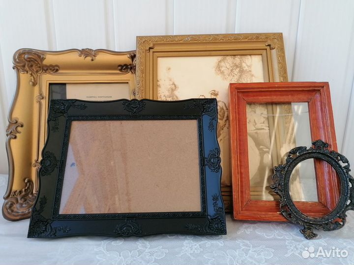 Рамки старинные, винтажные под фото и картины