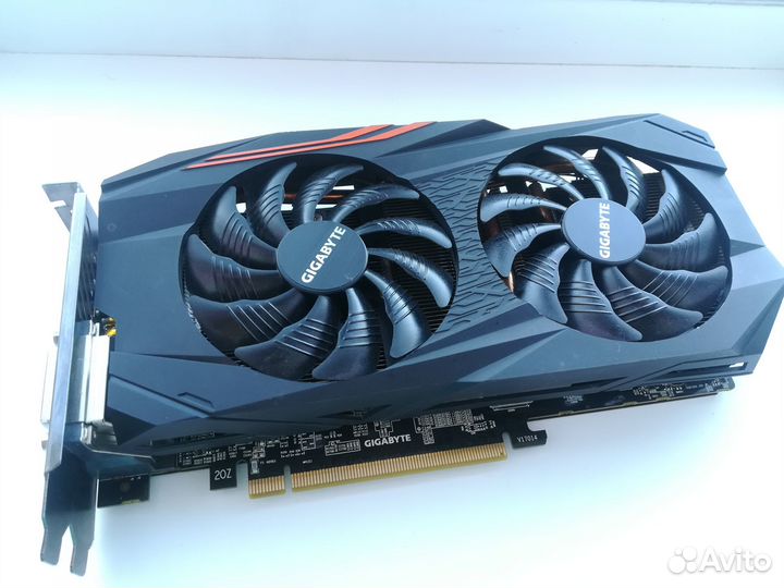 Видеокарта Gigabyte RX570 aorus 4GB