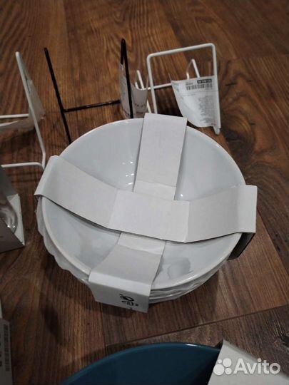 Посуда IKEA миски, тарелки