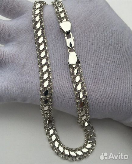 Серебряное колье