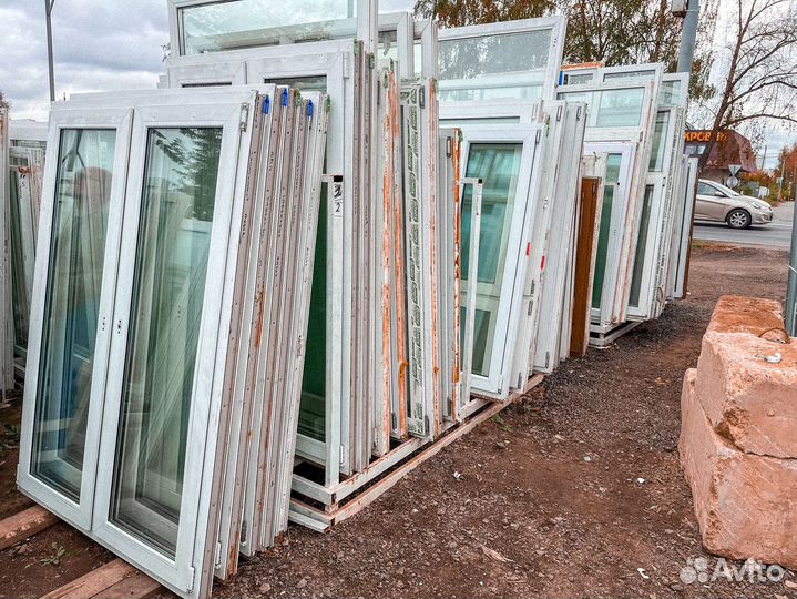 Пластиковые окна Б/У и новые