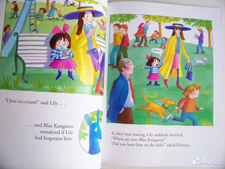 Новые книги на английском языке Blue Kangaroo