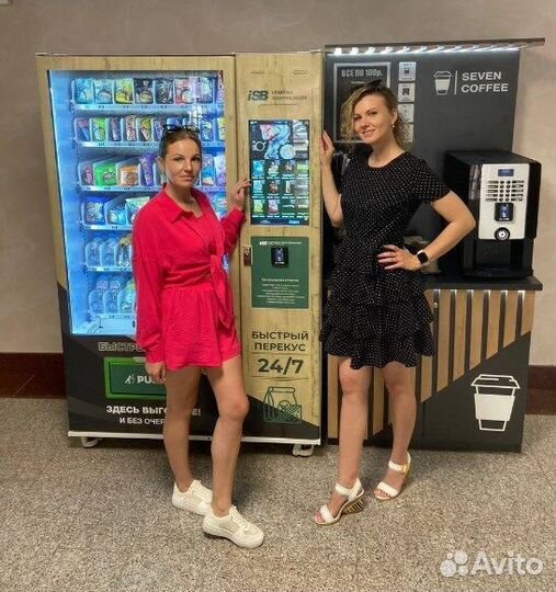 Кофейные и снековые автоматы