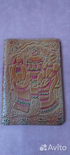 Обложка для автодокументов натуральная кожа