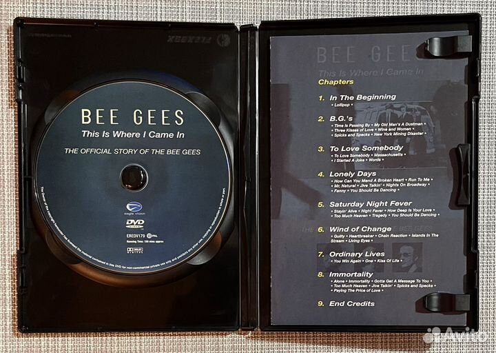 Bee Gees - This Is Where I Came In. Story DVD EU