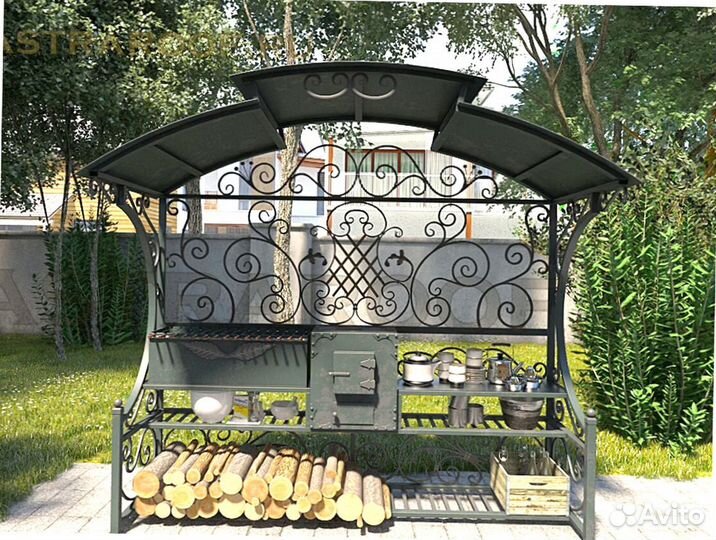 Мангал кованный