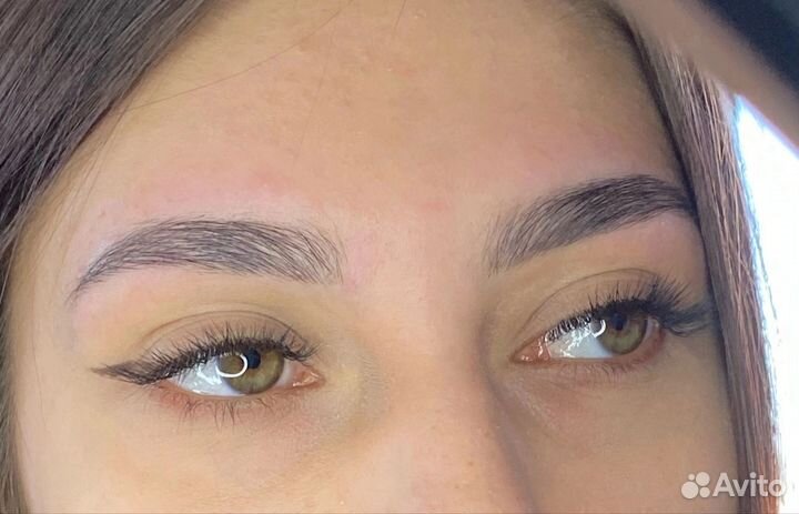 Брови,окрашивание, ламинирование бровей