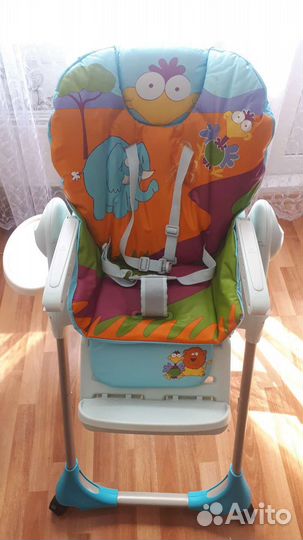 Стульчик для кормления Chicco polly Safari