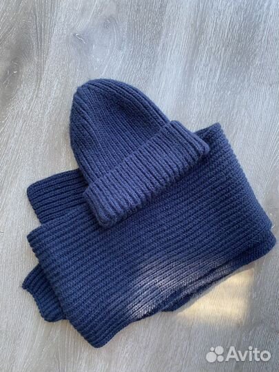 Комплект шапка и шарф