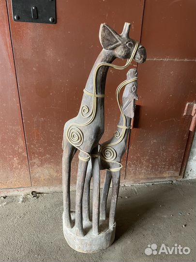 Статуэтка Жирафы дерево