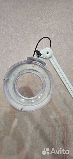 Лампа лупа напольная