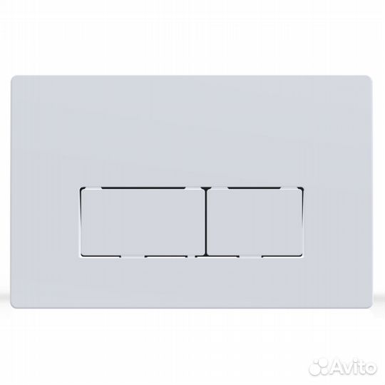 Кнопка смыва Azario 24.7х2.5х16, пластик, цвет Б