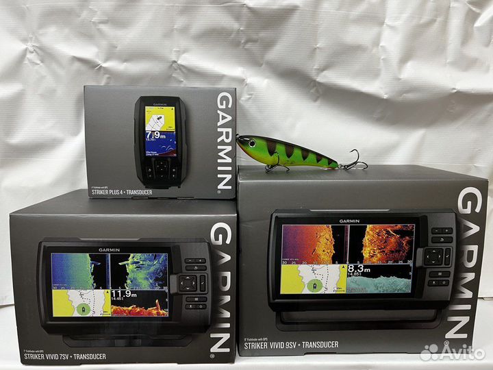 Эхолот garmin striker vivid 4cv