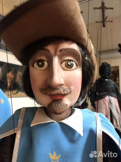 Коллекционная марионетка ручной работы 