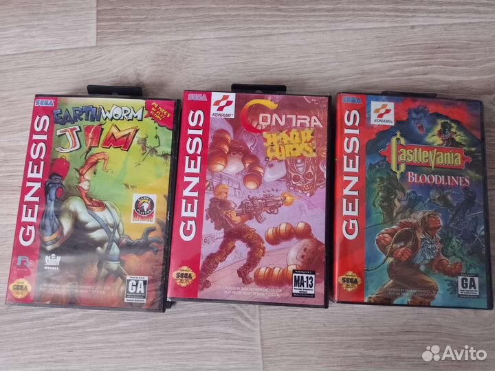 Картриджи Сега