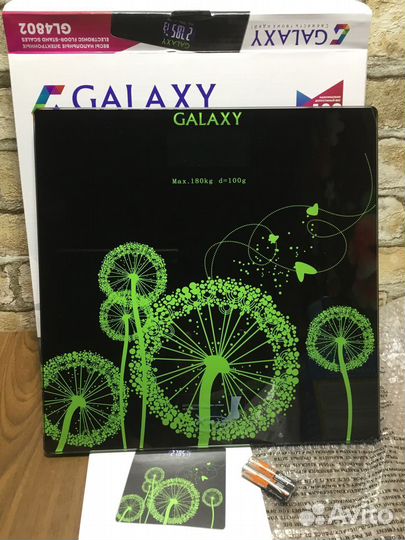 Весы напольные электронные Новые 180кг + Термометр