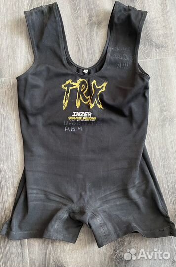 Комбинезон для приседаний и становой тяги