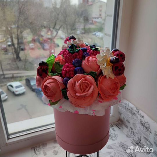 Букет из зефира